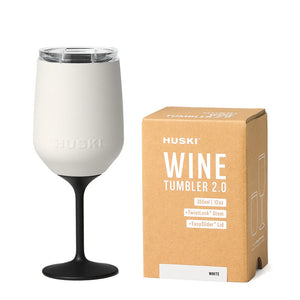 Huski Wine Tumbler - White