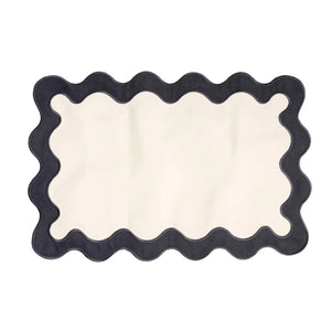 Business & Pleasure Placemats Rivie White